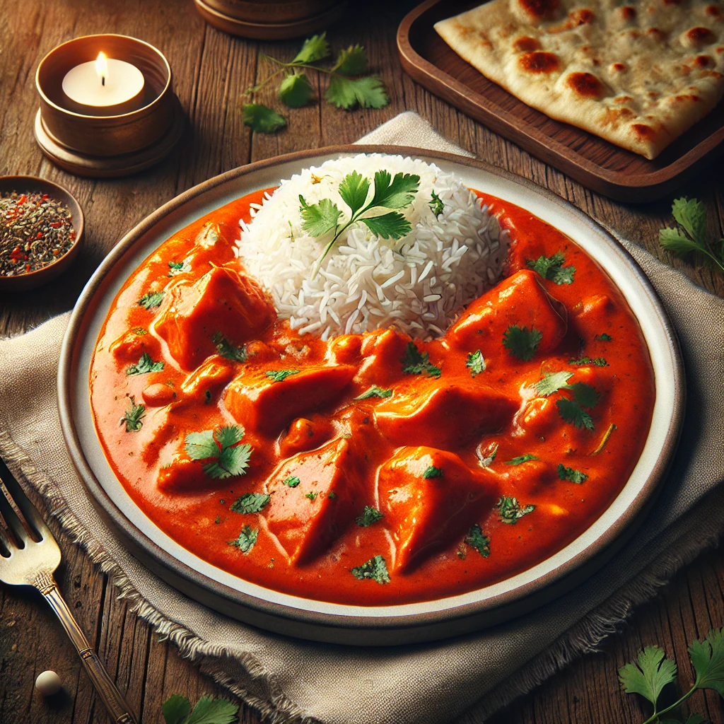 Indisk Butter Chicken (Murgh Makhani)