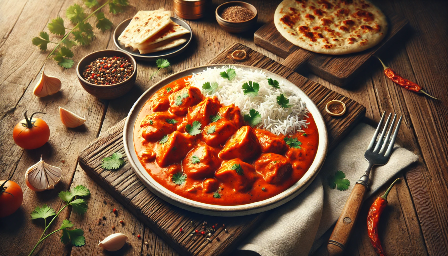 Indisk Butter Chicken (Murgh Makhani)
